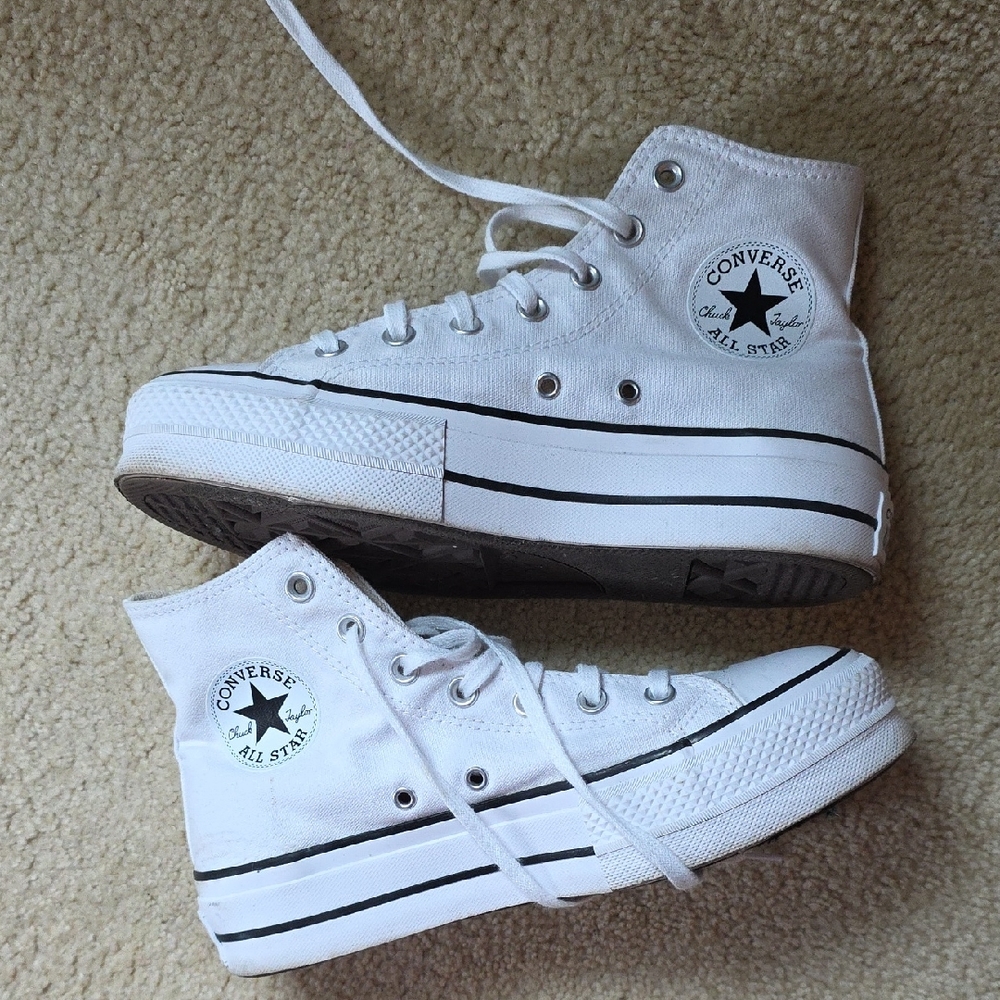 ❗️Final Pricedrop❗️Converse All Star White Canvas High-Tops